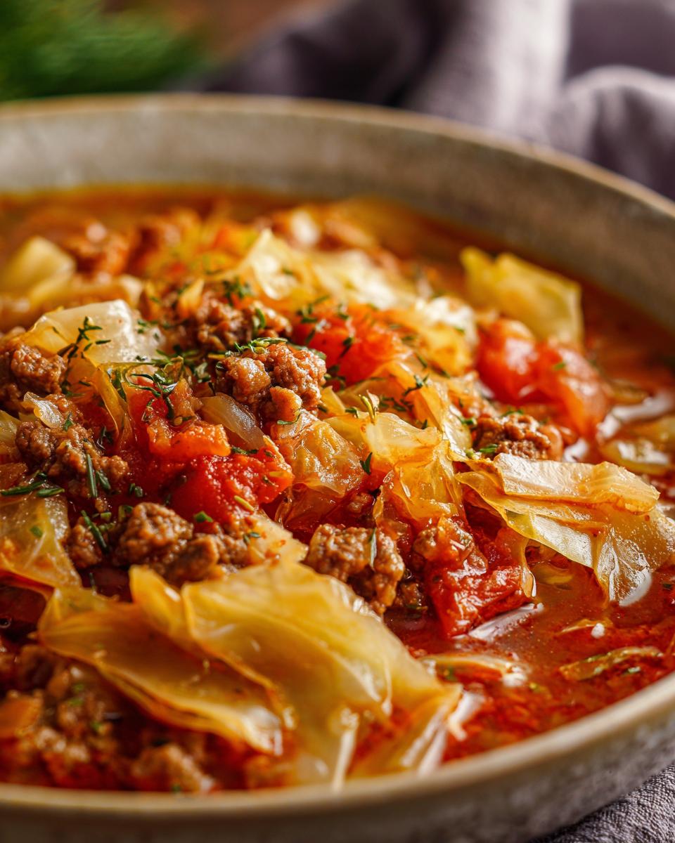 Cabbage Roll Soup: 1 Hearty Comfort Meal 6 Cabbage Roll Soup in 2021 | Cabbage roll soup, Soup dinner, Easy soup recipes - detail 2