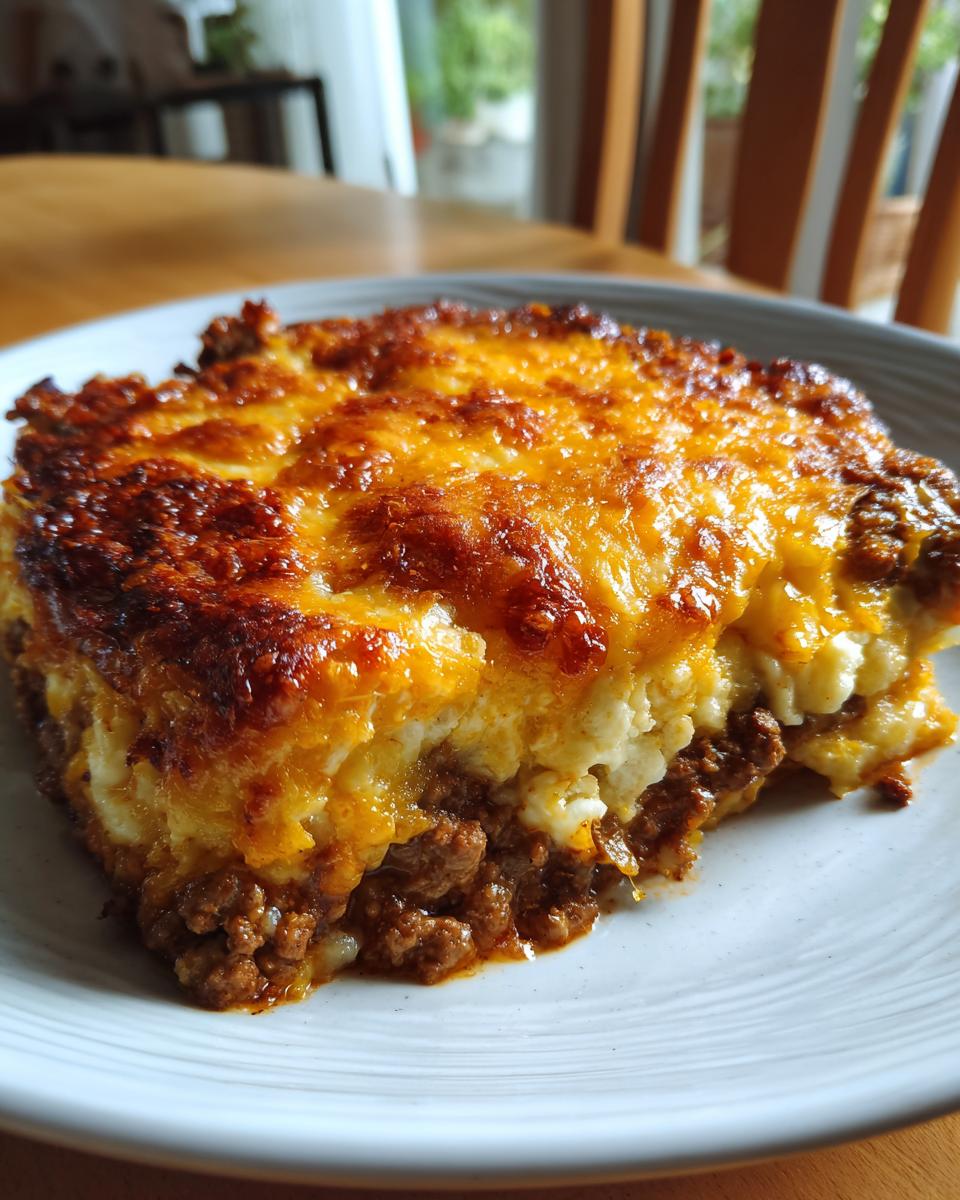 Cheesy Keto Ground Beef Casserole (Ready in 30 Minutes!) | BiteTide - detail 2