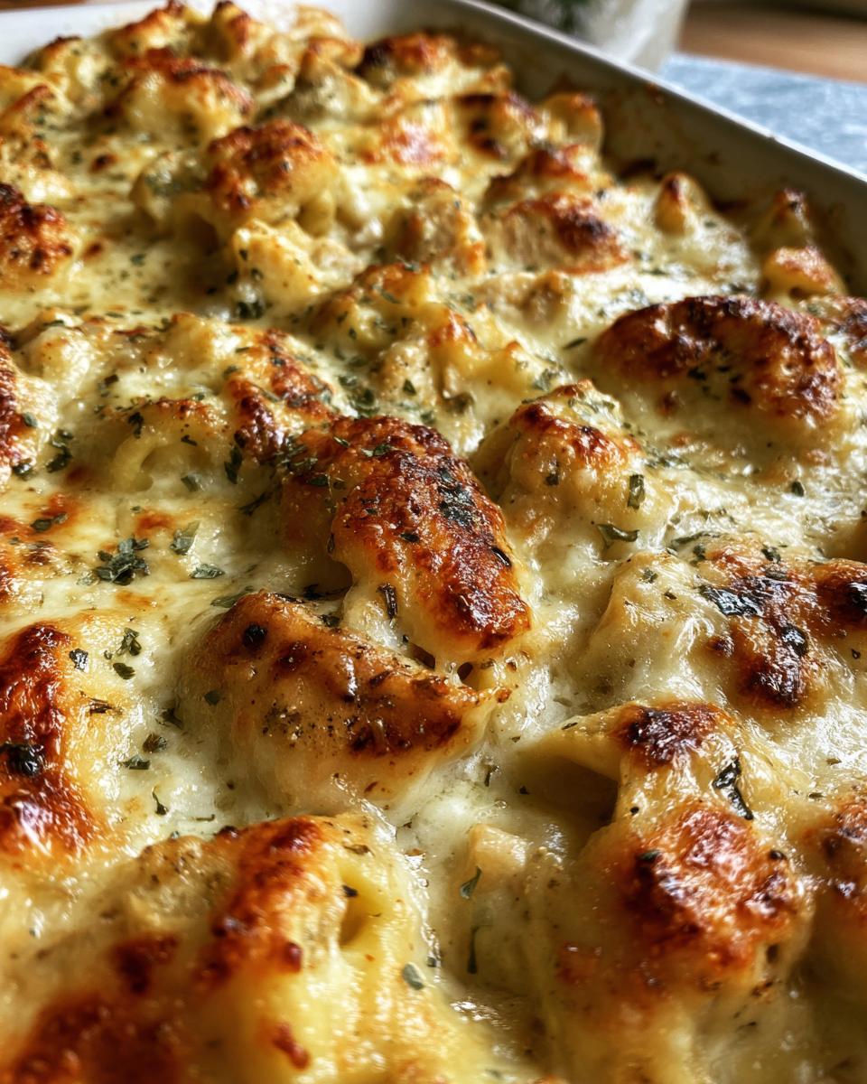 Amazing Chicken Alfredo Tortellini Bake 5 Chicken Alfredo Tortellini Bake - detail 1