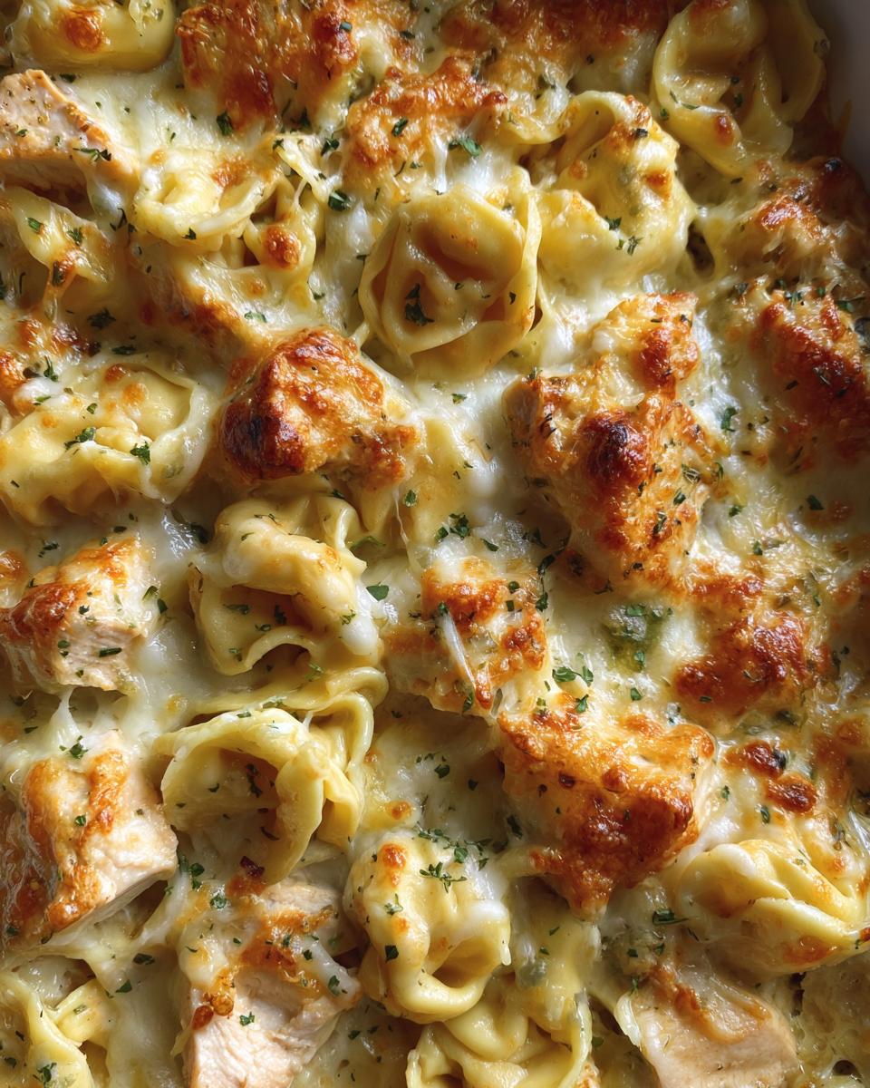 Amazing Chicken Alfredo Tortellini Bake 6 Chicken Alfredo Tortellini Bake - detail 2