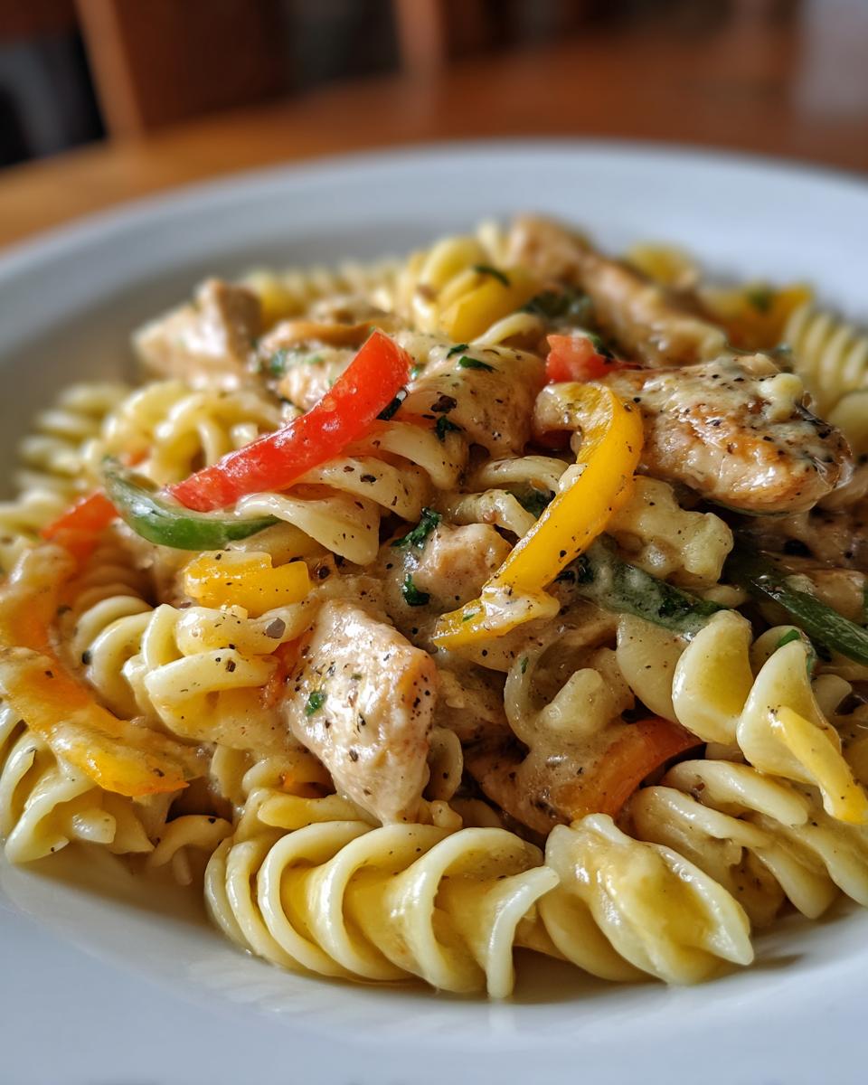 Amazing Chicken Fajita Pasta: 1 Pot Wonder 5 Chicken Fajita Pasta - detail 1