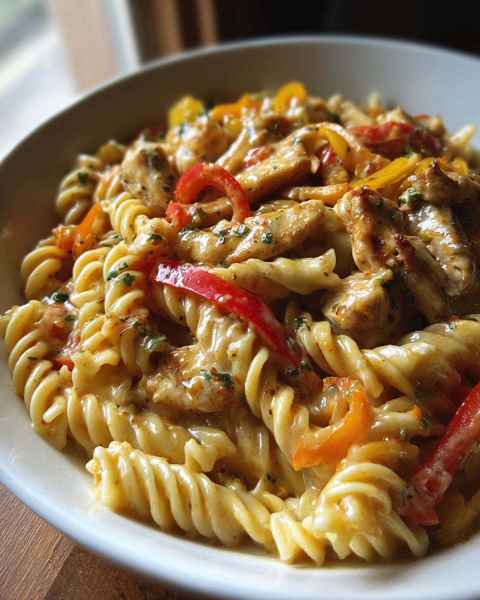 Amazing Chicken Fajita Pasta: 1 Pot Wonder 7 Chicken Fajita Pasta - detail 3