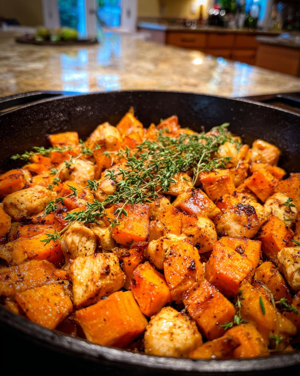 30-Min Chicken Sweet Potato Skillet Family Favorite Feasts 7 Chicken Sweet Potato Skillet - detail 3