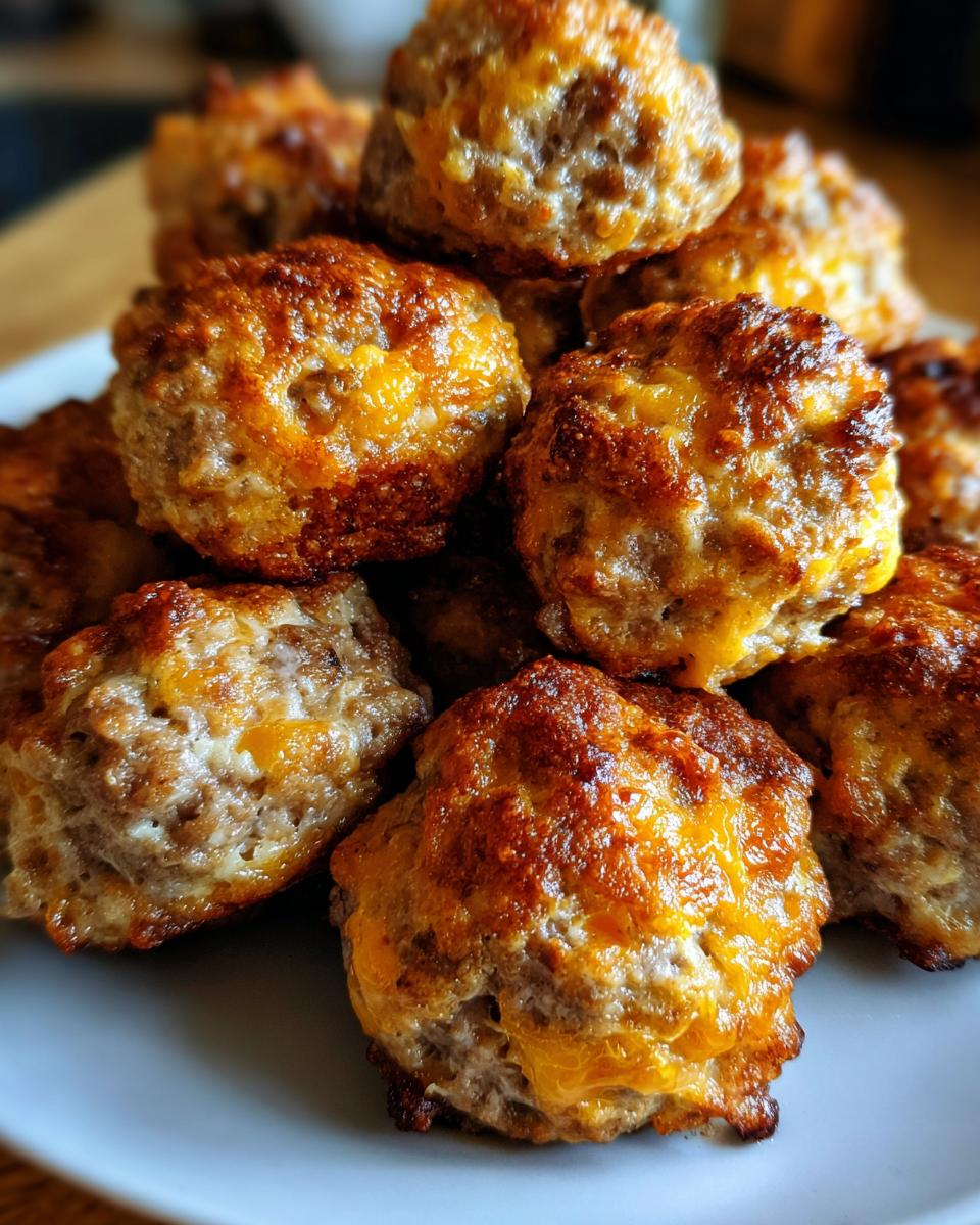Cream Cheese Sausage Balls: 1 Game-Changer Recipe 5 Cream Cheese Sausage Balls - this recipe will change the way you make sausage ball forever! Seriously T… | Easy sausage balls recipes, Sausage balls recipe, Recipes - detail 1