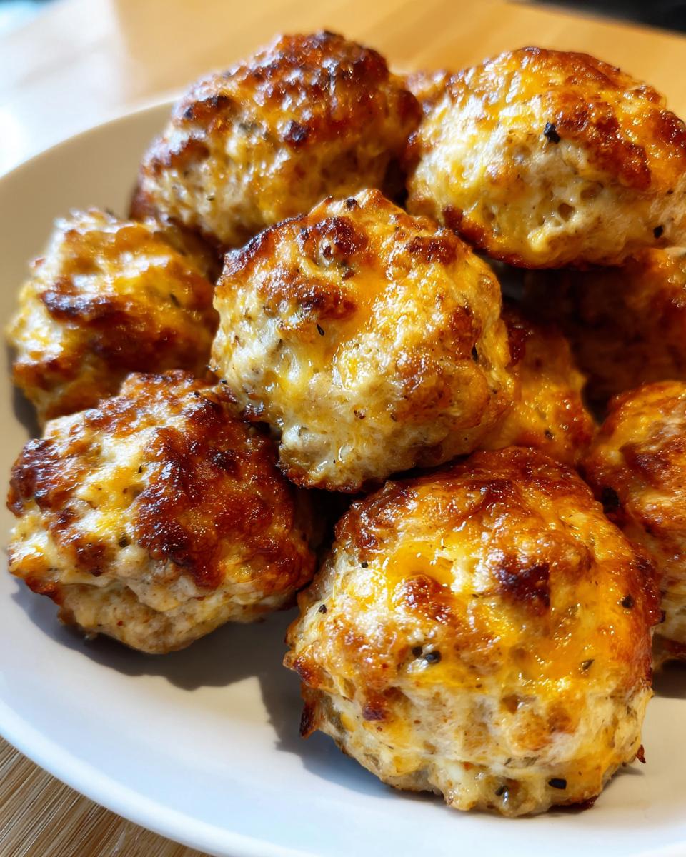 Cream Cheese Sausage Balls: 1 Game-Changer Recipe 6 Cream Cheese Sausage Balls - this recipe will change the way you make sausage ball forever! Seriously T… | Easy sausage balls recipes, Sausage balls recipe, Recipes - detail 2