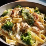Creamy Broccoli Chicken Alfredo