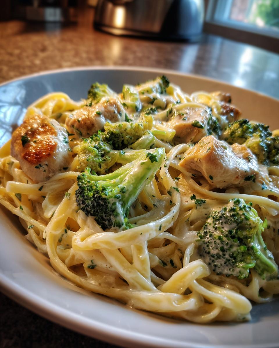 5-Star Creamy Broccoli Chicken Alfredo Easy Recipe 7 Creamy Broccoli Chicken Alfredo - detail 3