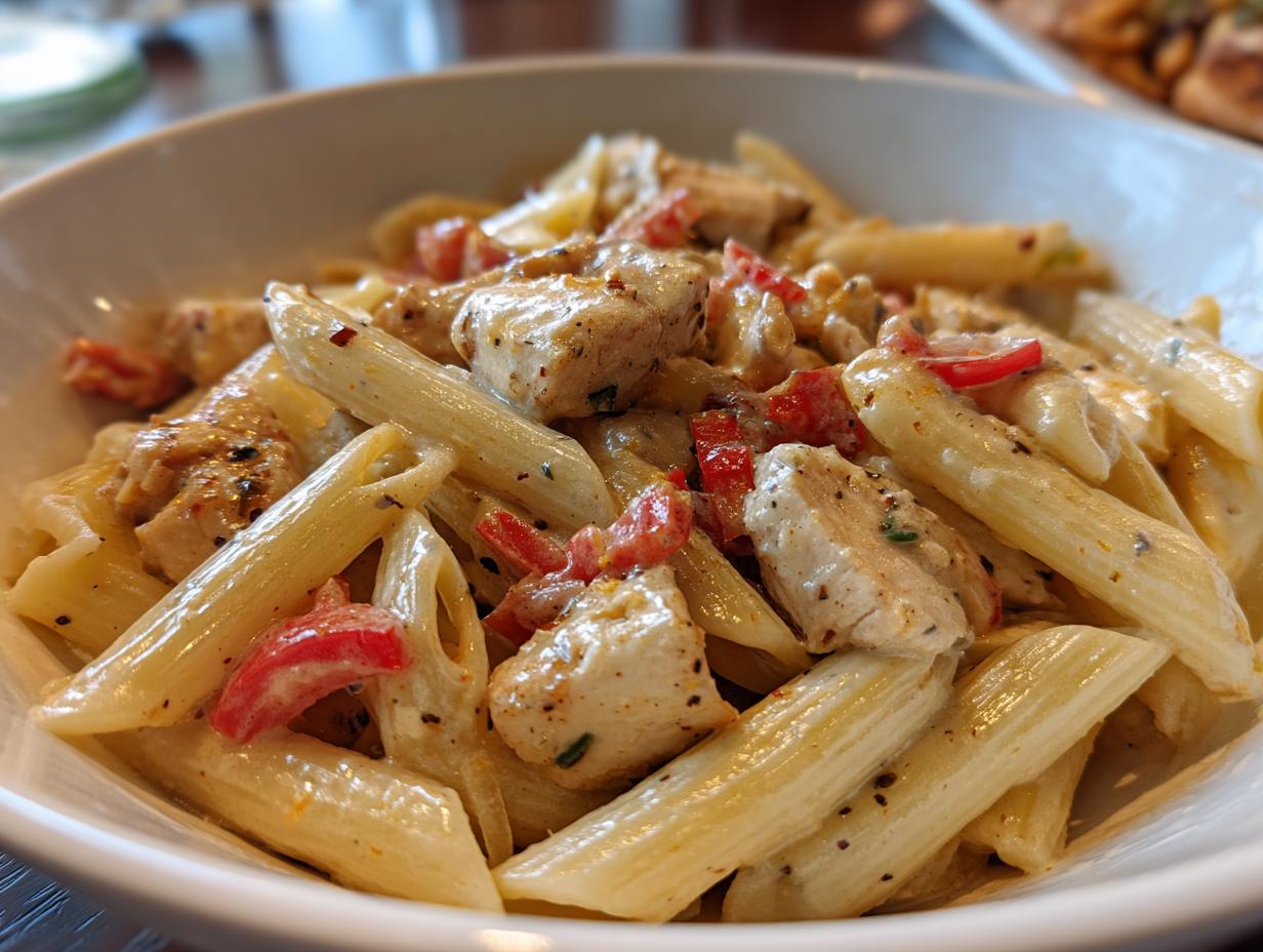 Amazing 1-Pot Creamy Cajun Chicken Pasta Dinner 5 Creamy Cajun Chicken Pasta Dinner - detail 1
