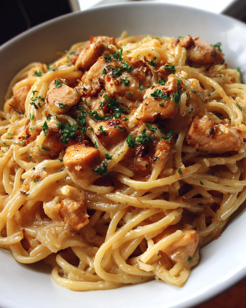 Creamy Garlic Parmesan Chicken Pasta - detail 1