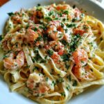 Creamy Garlic Shrimp Alfredo