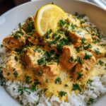 Creamy Lemon Chicken and Rice