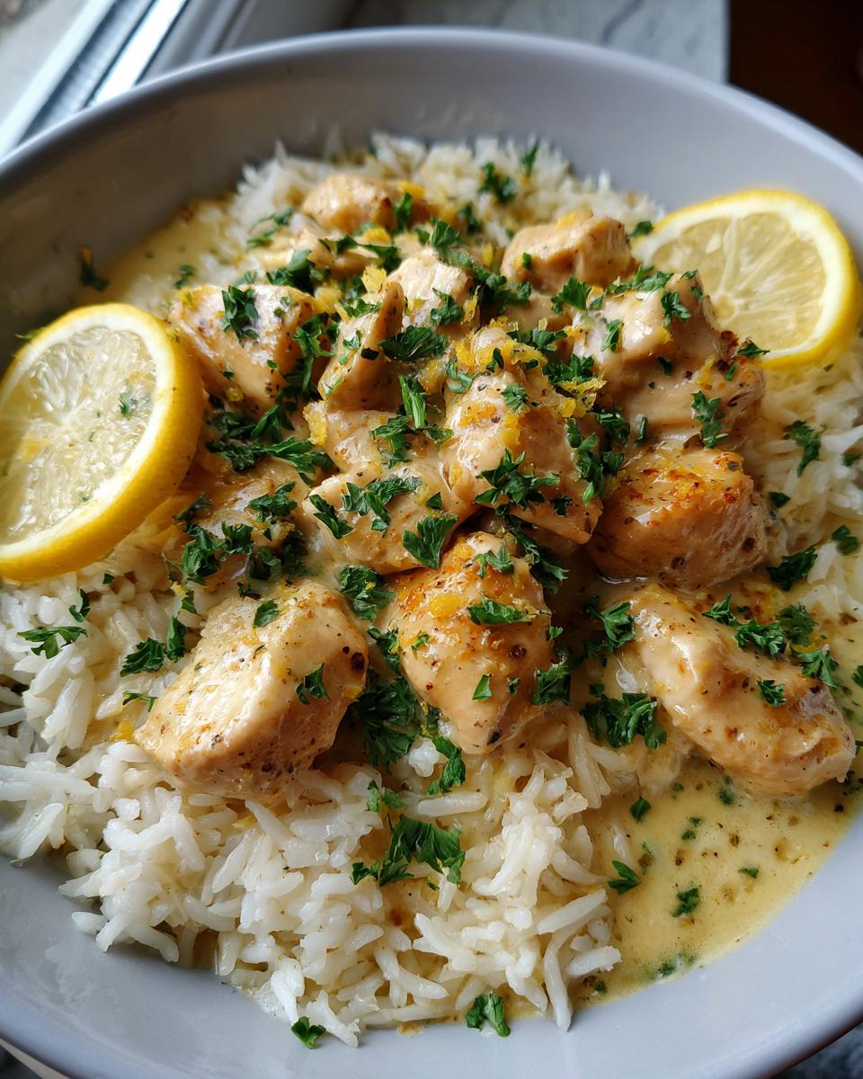 Amazing 1-Pot Creamy Lemon Chicken & Rice 6 Creamy Lemon Chicken and Rice - detail 2