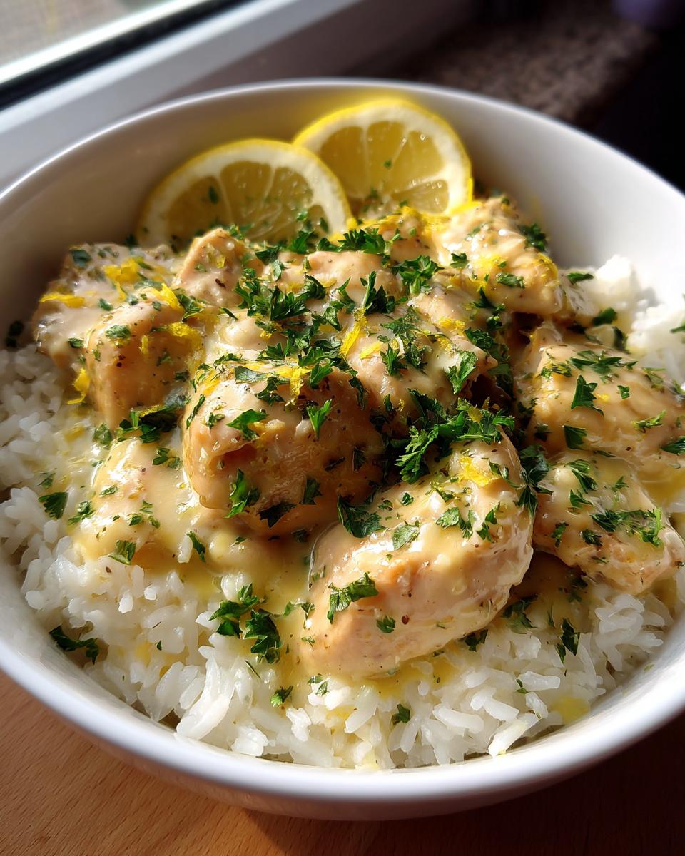 Amazing 1-Pot Creamy Lemon Chicken & Rice 7 Creamy Lemon Chicken and Rice - detail 3