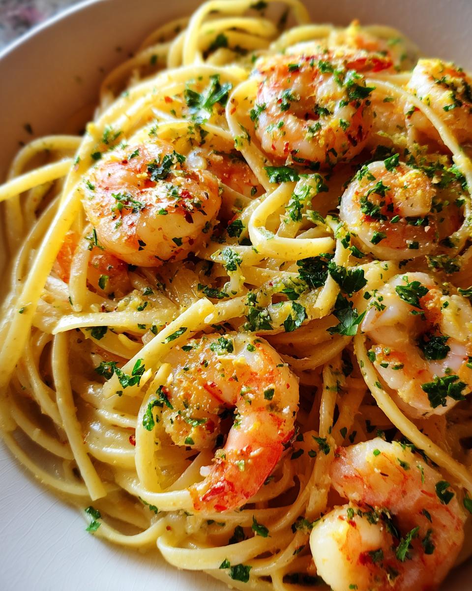 Speedy Creamy Lemon Garlic Shrimp Pasta Magic 8 Creamy Lemon Garlic Shrimp Pasta - detail 3