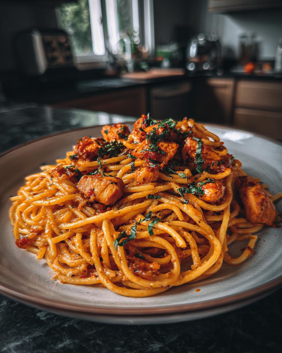 Creamy Tomato Basil Chicken Pasta - detail 1