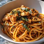 Creamy Tomato Basil Chicken Pasta