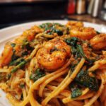 Creamy Tuscan Shrimp Pasta