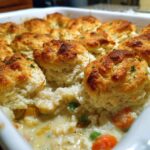 Delicious Chicken Pot Pie Bubble Up Casserole