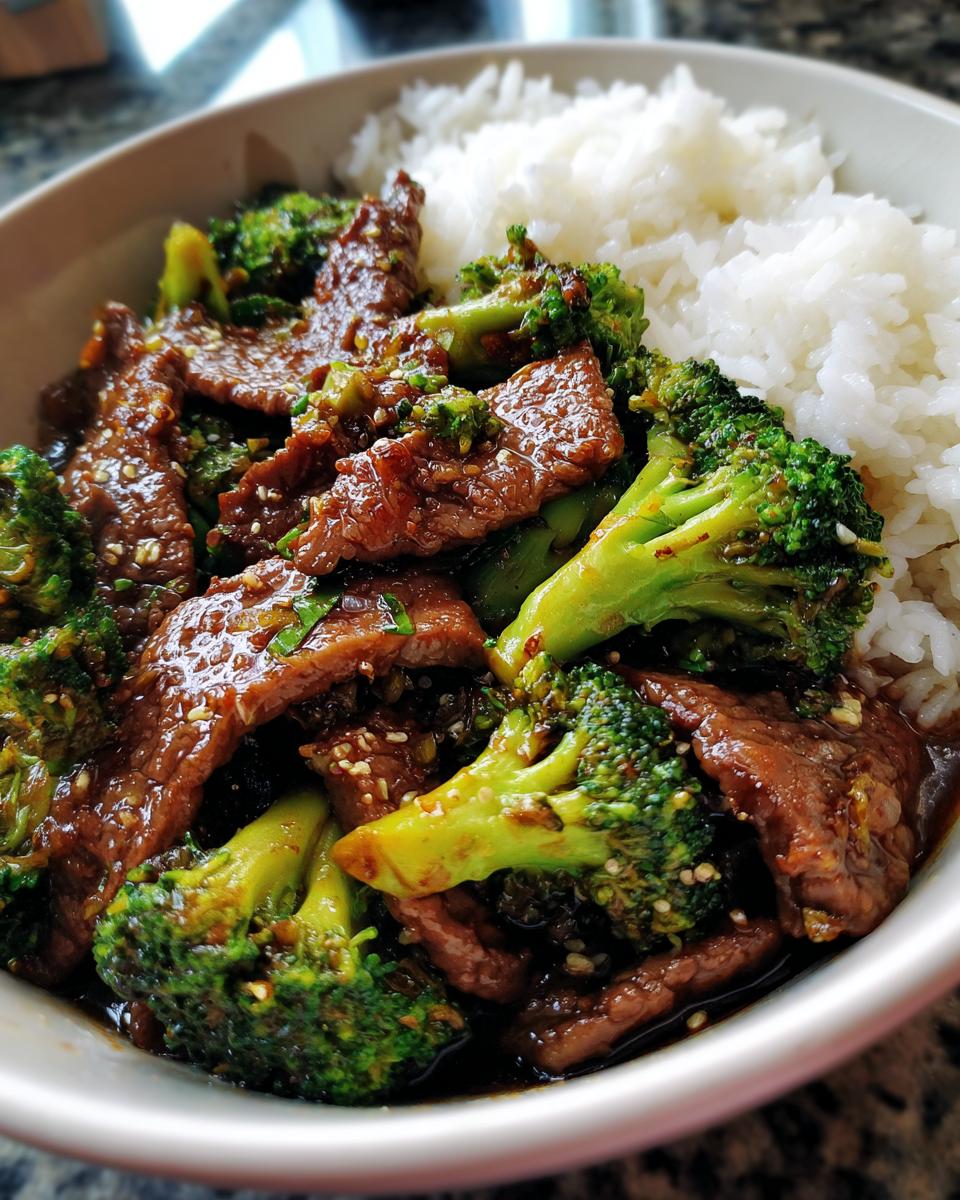 Easy Beef and Broccoli Recipe Magic 5 Easy Beef and Broccoli Recipe (Better than takeout!) - detail 1