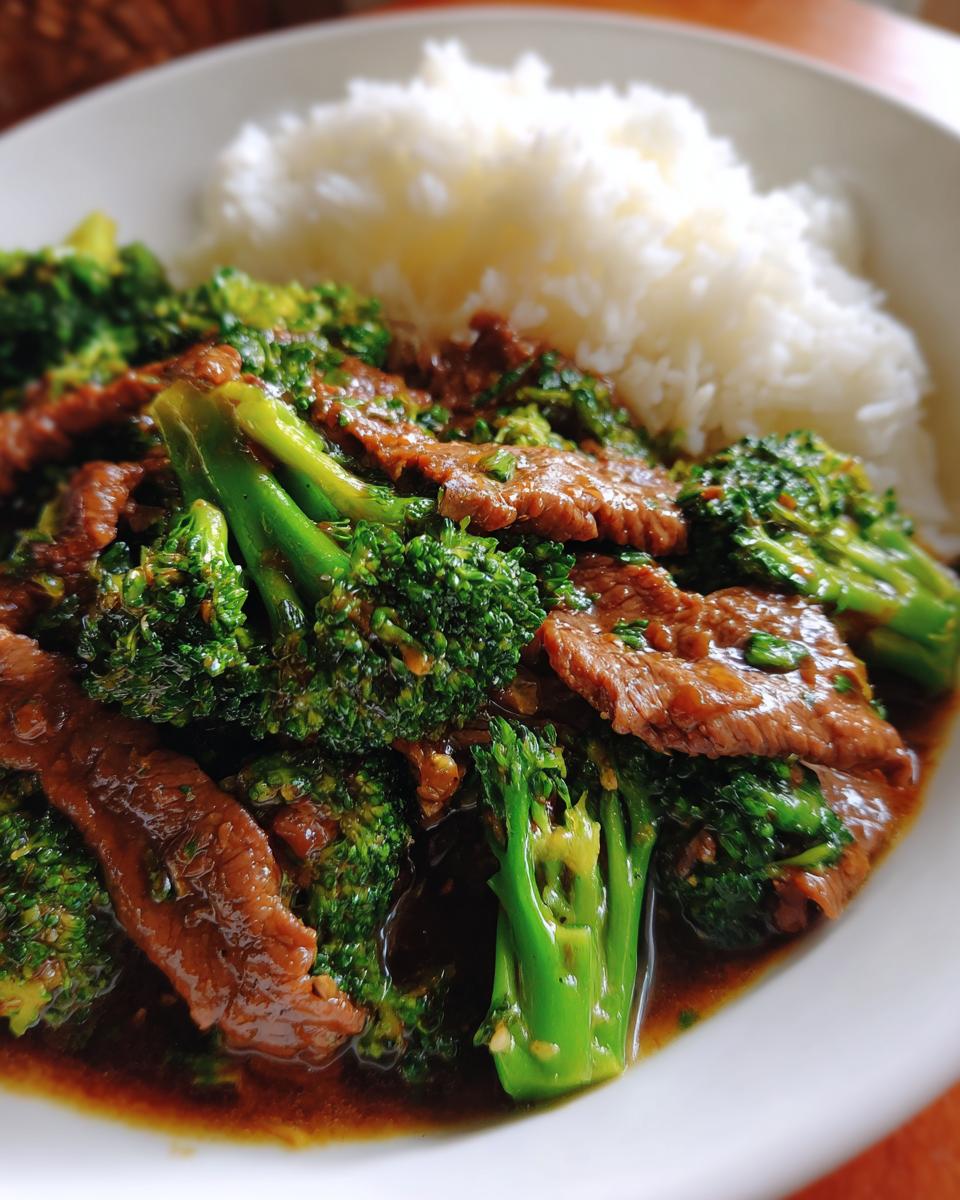 Easy Beef and Broccoli Recipe Magic 7 Easy Beef and Broccoli Recipe (Better than takeout!) - detail 3