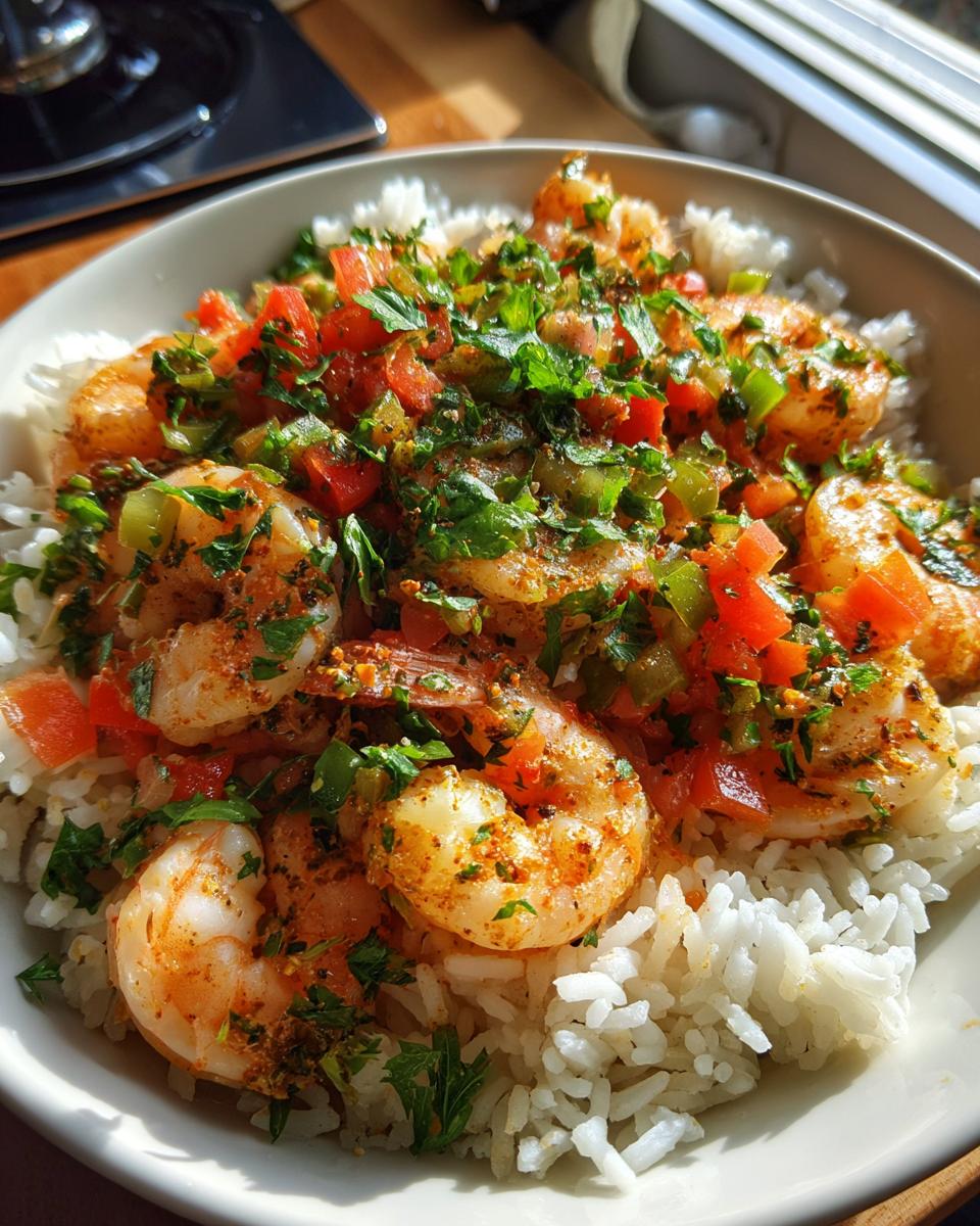 Easy Cajun Shrimp Rice Bowl: 30-Min Wonder 4 Easy Cajun Shrimp Rice Bowl - detail 1