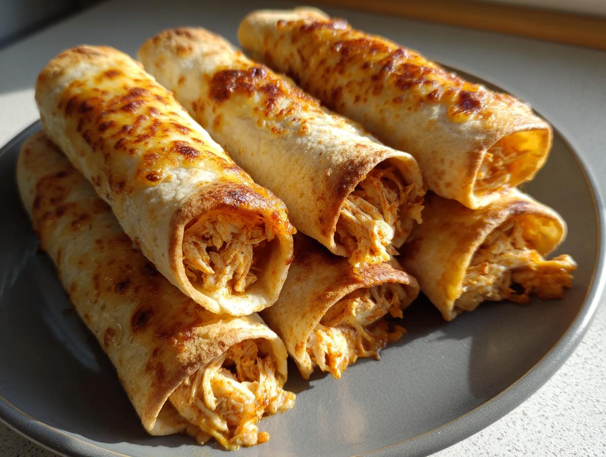 Easy Cheesy Chicken Taquitos: 35 Min Mexican Dinner 6 Easy Cheesy Chicken Taquitos for Quick Mexican Dinner - detail 2