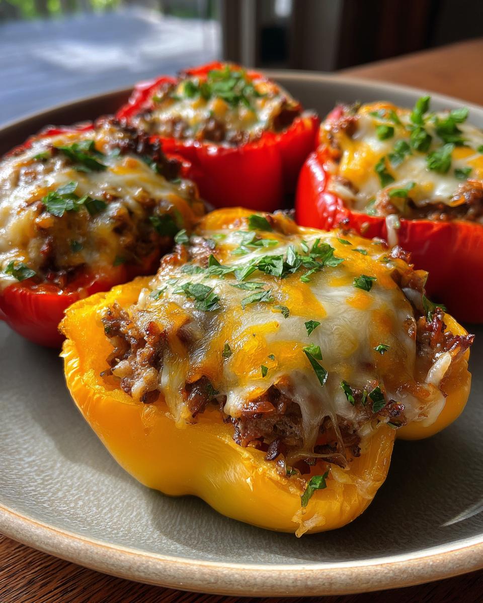 Easy Classic Stuffed Peppers: 1 Amazing Meal 5 Easy Classic Stuffed Peppers Recipe - detail 1