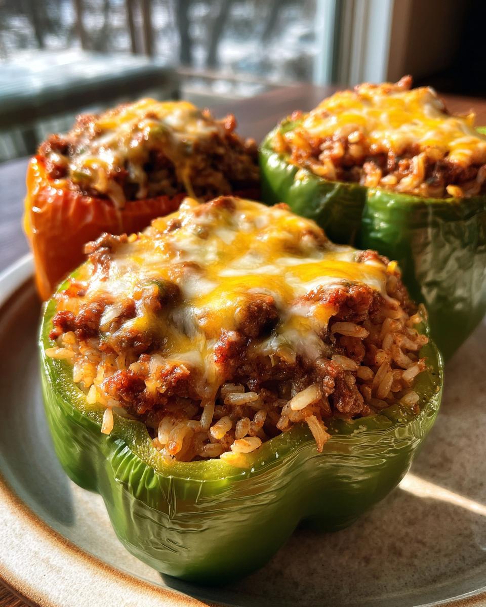 Easy Classic Stuffed Peppers: 1 Amazing Meal 7 Easy Classic Stuffed Peppers Recipe - detail 3
