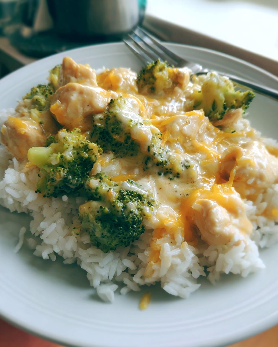 Easy Crockpot Cheesy Chicken & Rice: Pure Bliss 6 Easy Crockpot Cheesy Chicken Broccoli Rice - detail 2