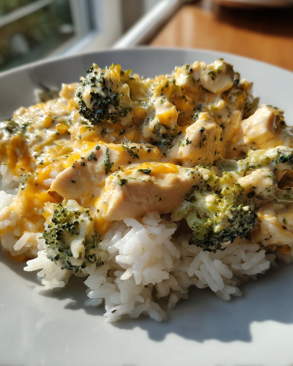 Easy Crockpot Cheesy Chicken & Rice: Pure Bliss 7 Easy Crockpot Cheesy Chicken Broccoli Rice - detail 3