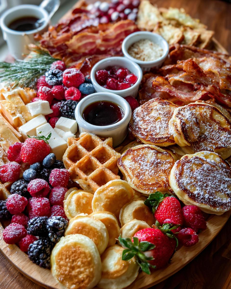 Festive Christmas Breakfast Charcuterie: Easy Joyful Feast 7 Festive Christmas Breakfast Charcuterie Board 🎄🍳 - detail 3