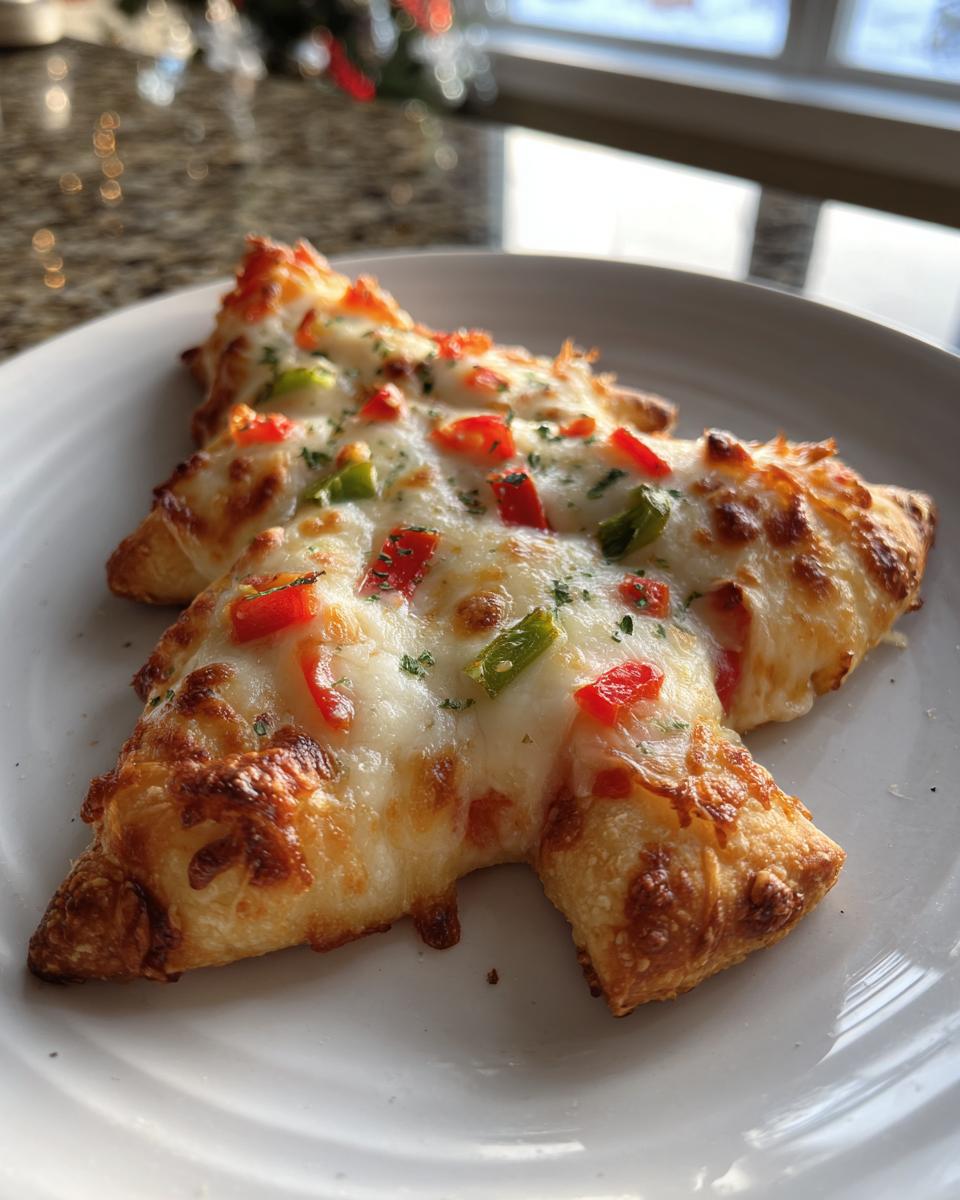 Festive Tree-Shaped Mini Pizzas - detail 2