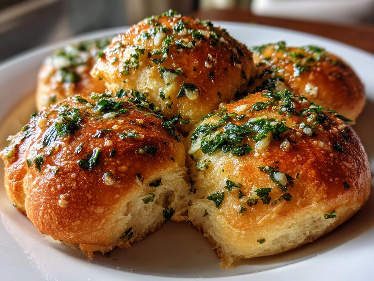 Amazing Garlic Butter Bread Rolls in 12 Minutes 7 Garlic Butter Bread Rolls - detail 3