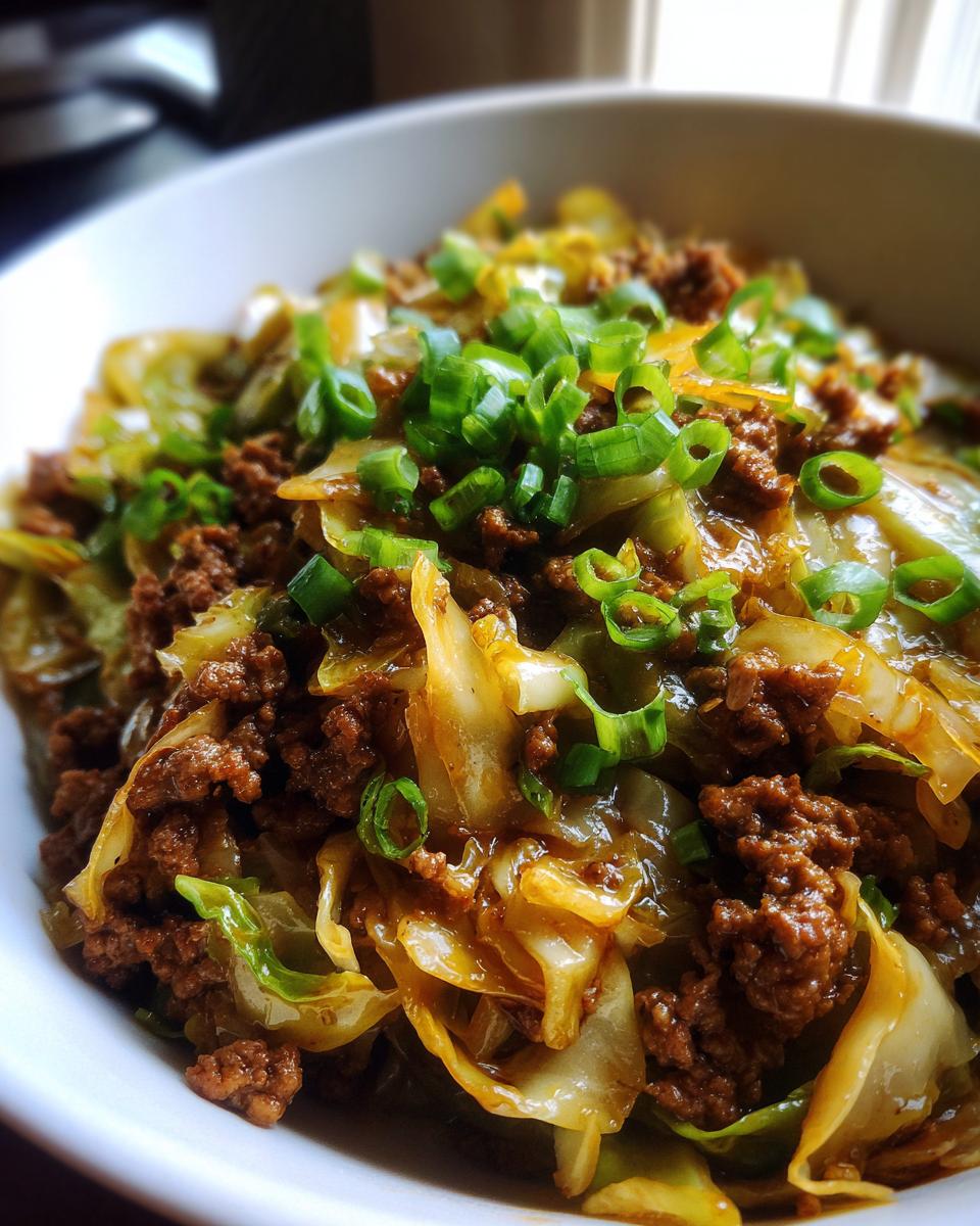 16-Minute Ground Beef & Cabbage Stir-Fry for Cozy Comfort 6 Ground Beef & Cabbage Stir-Fry – Easy Comfort Dinner - detail 2