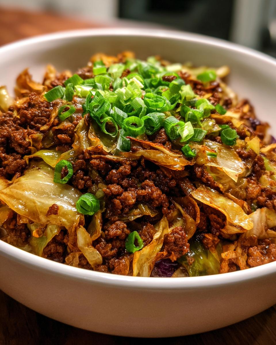 16-Minute Ground Beef & Cabbage Stir-Fry for Cozy Comfort 7 Ground Beef & Cabbage Stir-Fry – Easy Comfort Dinner - detail 3