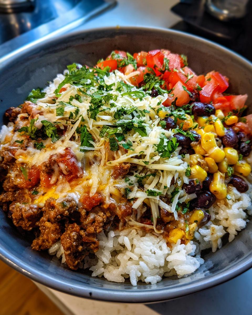 Ground Beef Enchilada Bowl Meal Prep in Just 25 Minutes 7 Ground Beef Enchilada Bowl Meal Prep - detail 3