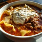 Ground Beef Lasagna Soup – Comforting Holiday Meal