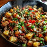 Ground Beef & Potato Hash – Comforting One-Pan Meal
