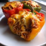 Ground Beef Stuffed Peppers – Warm Winter Dinner
