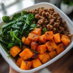 Ground Beef & Sweet Potato Meal Prep Boxes