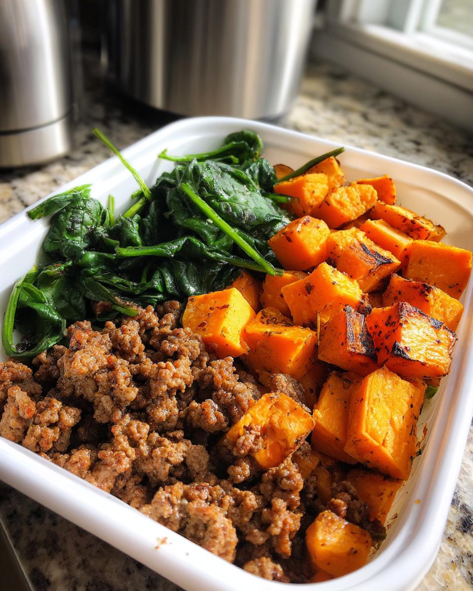 Ground Beef & Sweet Potato Meal Prep Boxes - detail 3