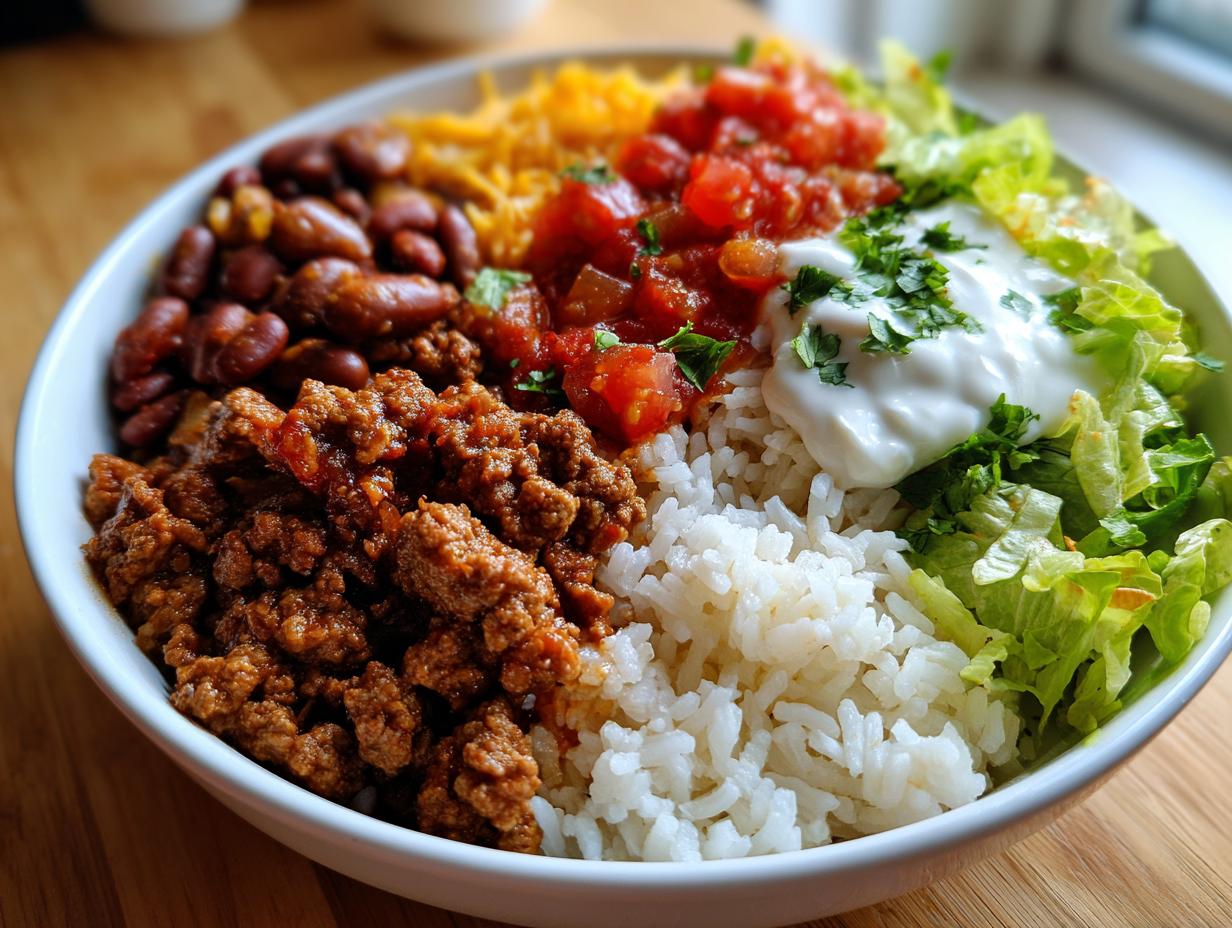 Ground Beef Taco Meal Prep: Our 30-Minute Family Lifesaver 7 Ground Beef Taco Meal Prep Bowls – Family-Friendly - detail 3
