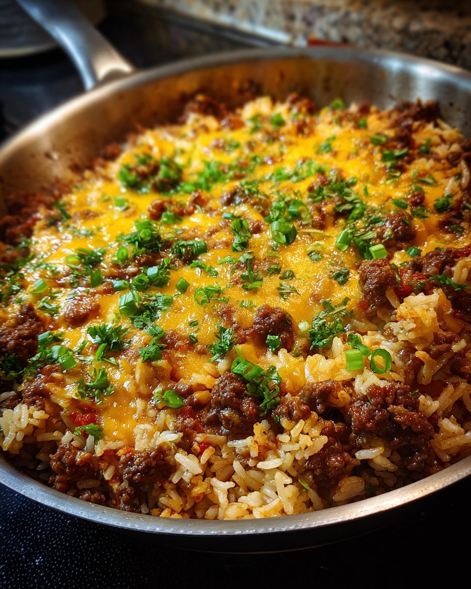 Amazing Ground Beef and Rice Skillet: 30 Min 6 Ground Beef and Rice Skillet (30 minutes) - detail 2