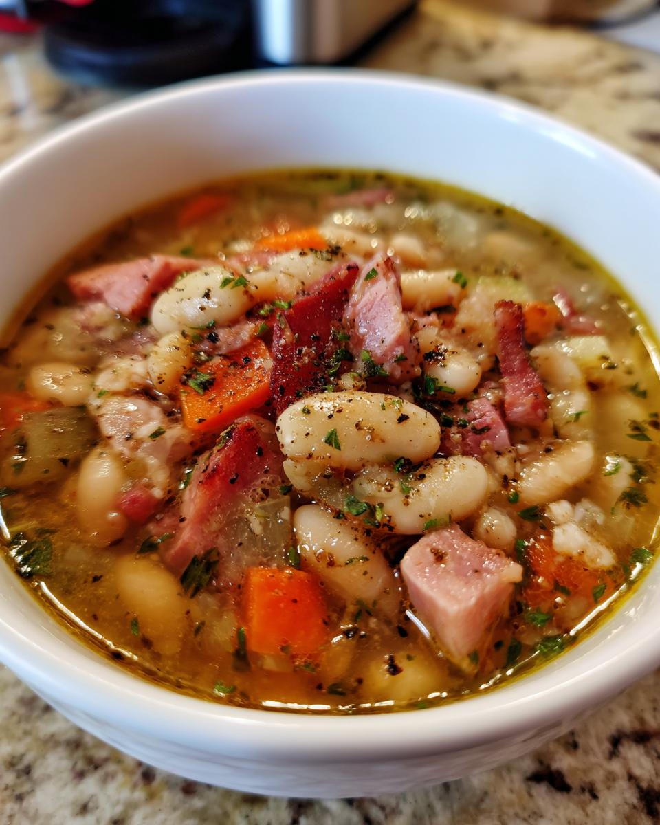 Amazing Ham and Bean Soup: A Comforting 1-Hour Meal 7 Ham and Bean Soup - detail 3