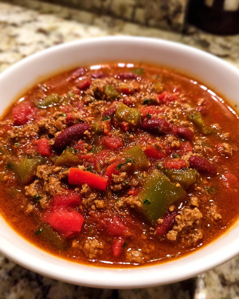Healthy Ground Beef Chili – Flavorful 35-Min Veggie Feast 7 Healthy Ground Beef Chili – Packed with Veggies - detail 3