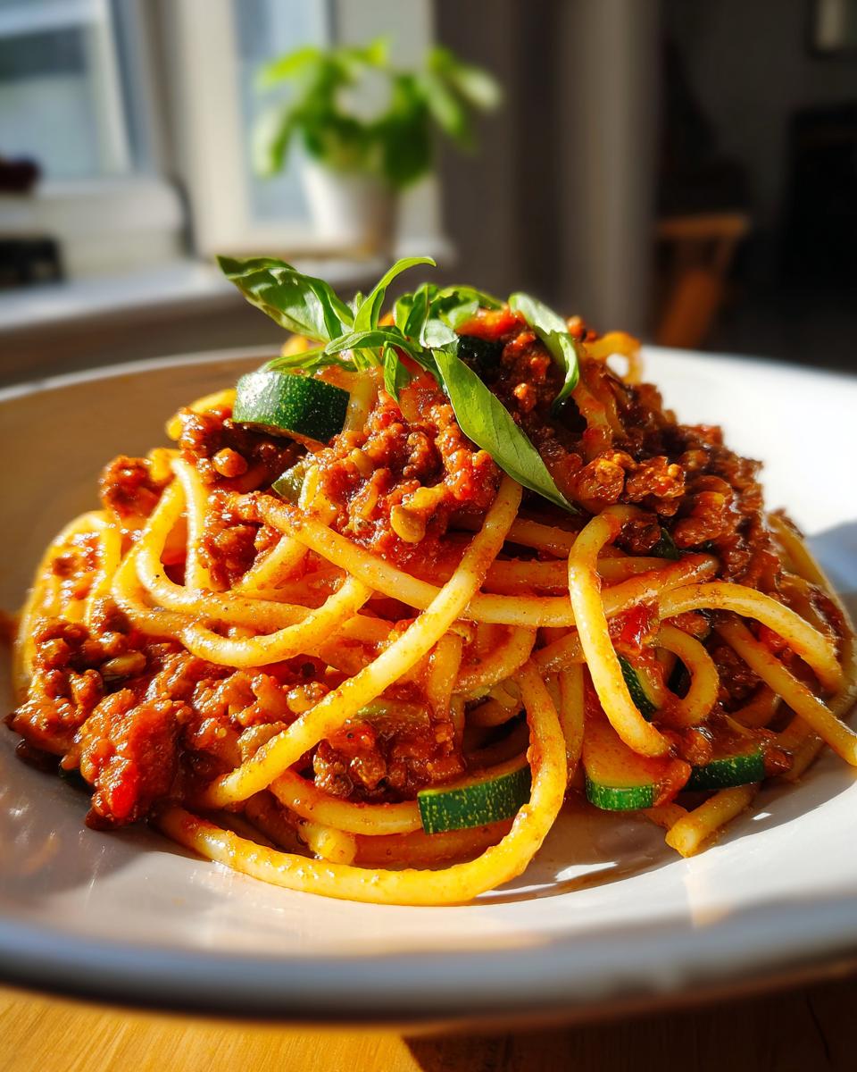 Healthy Ground Beef Pasta with Veggie Marinara - detail 2