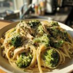 High Protein Rotisserie Chicken Broccoli Pasta (35-Minute Recipe)