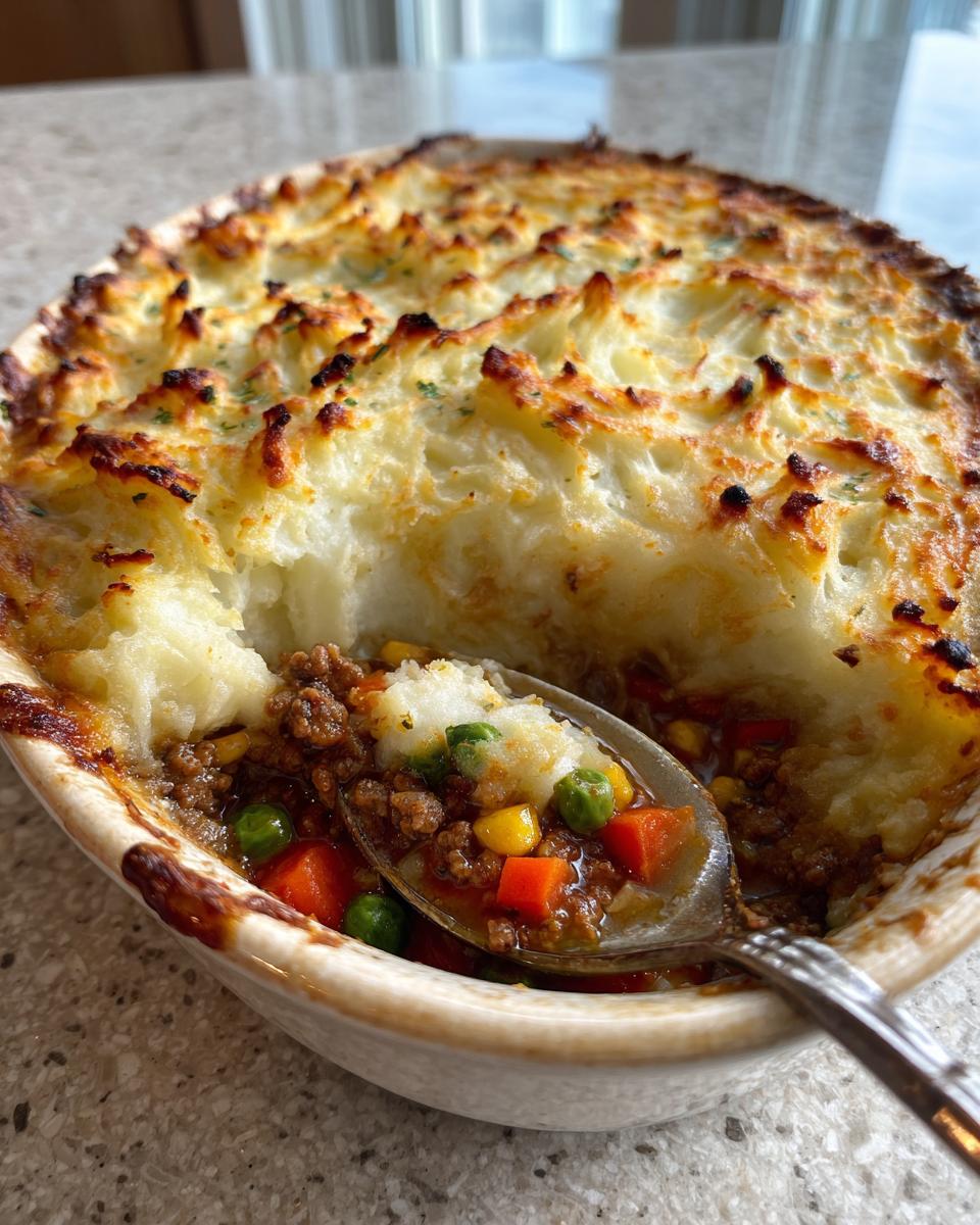 Holiday Beef Shepherd’s Pie Irresistible 6-Star Family Meal 6 Holiday Ground Beef Shepherd’s Pie – Cozy Family Meal - detail 2
