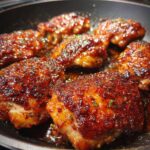 Honey Garlic Chicken Thighs