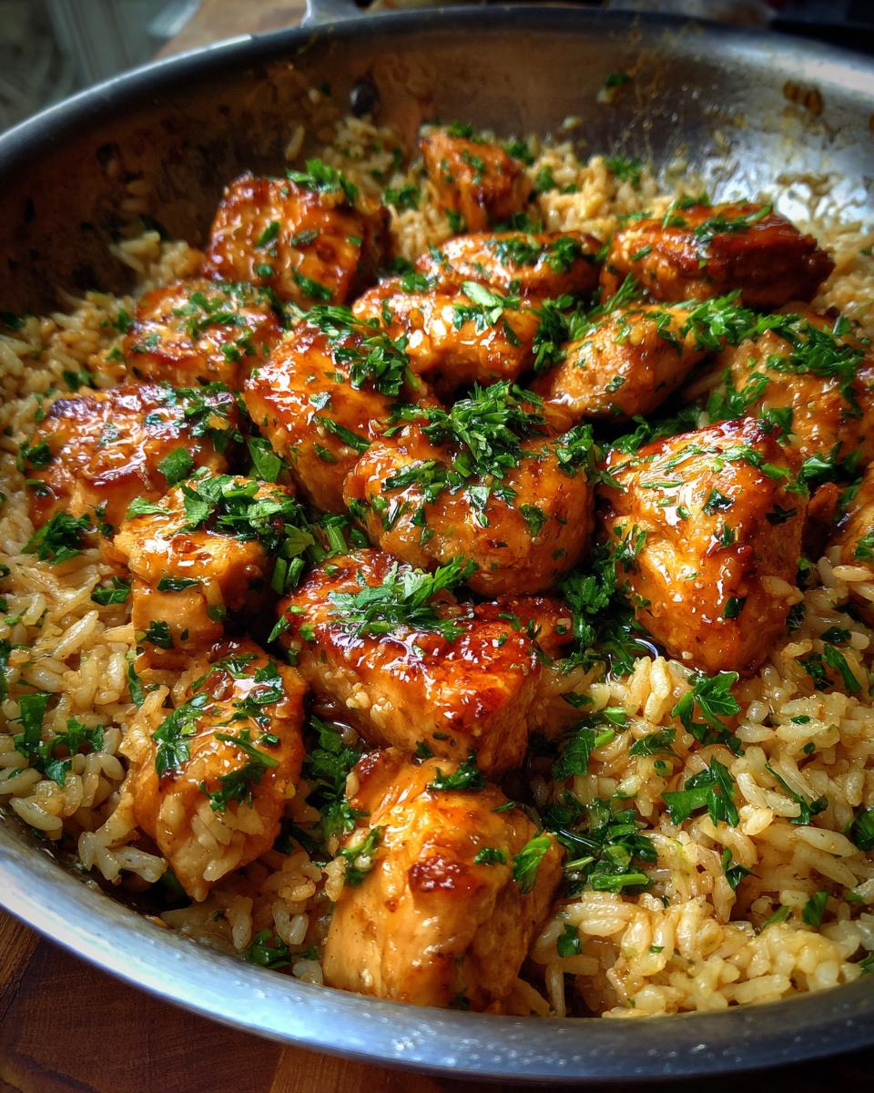 Foolproof Honey Garlic Chicken 15-Min Prep Dinner 5 Honey Garlic Chicken and Rice Skillet - detail 1